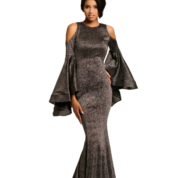 Jonathan Kayne bell sleeve dress - Picture 2 of 2